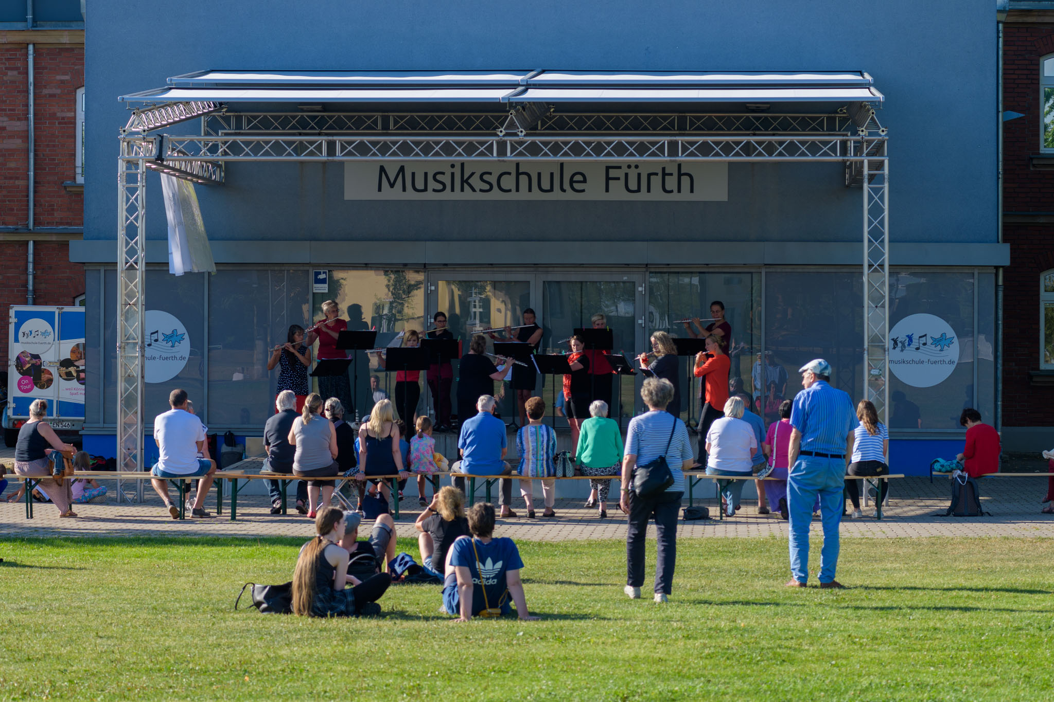 Querplay auf der Parkbühne der Musikschule im Südstadtpark
