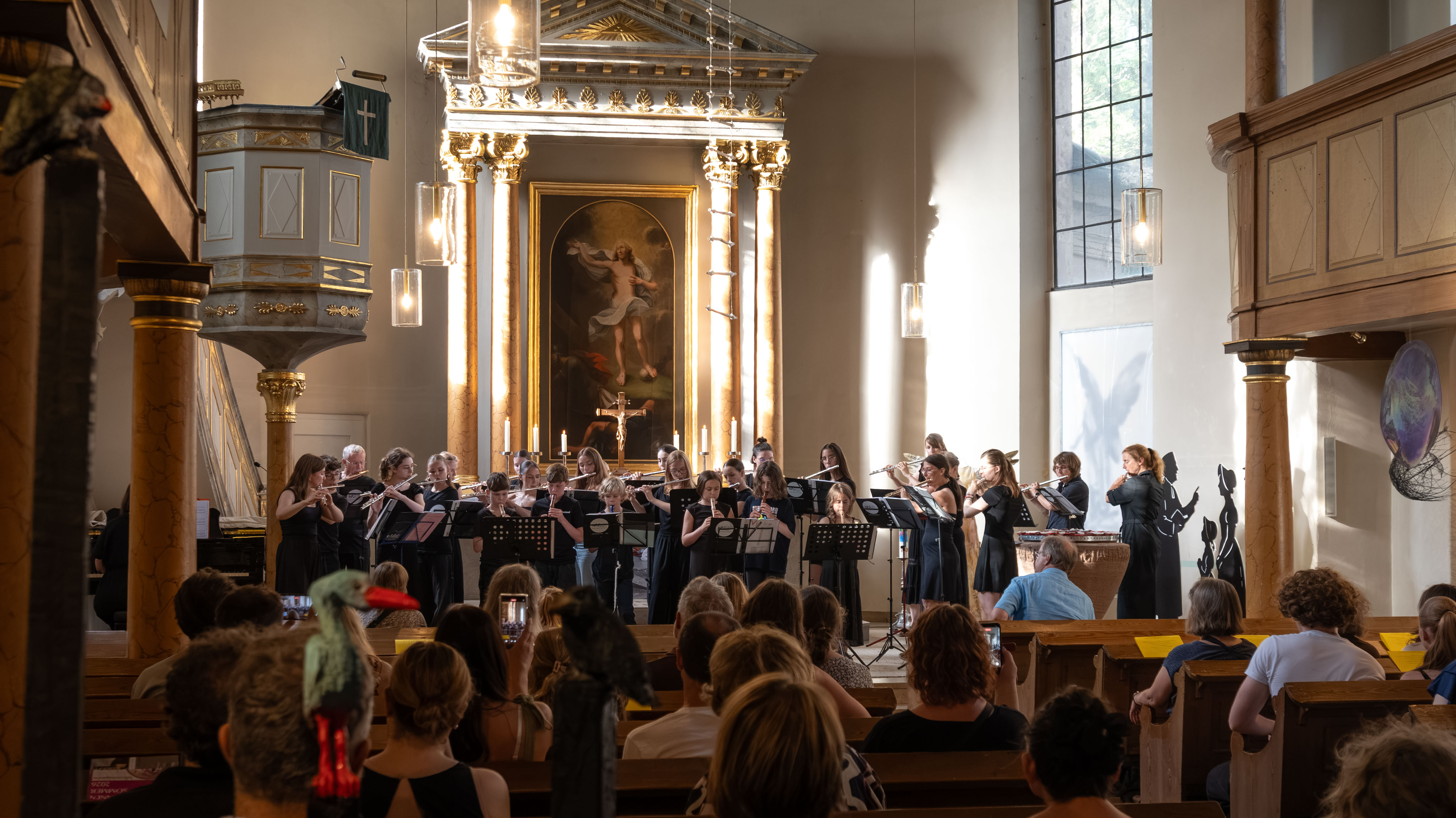 Maria bei den AbendKunstKlängen in der Fürther Auferstehungskirche am Stadtpark
