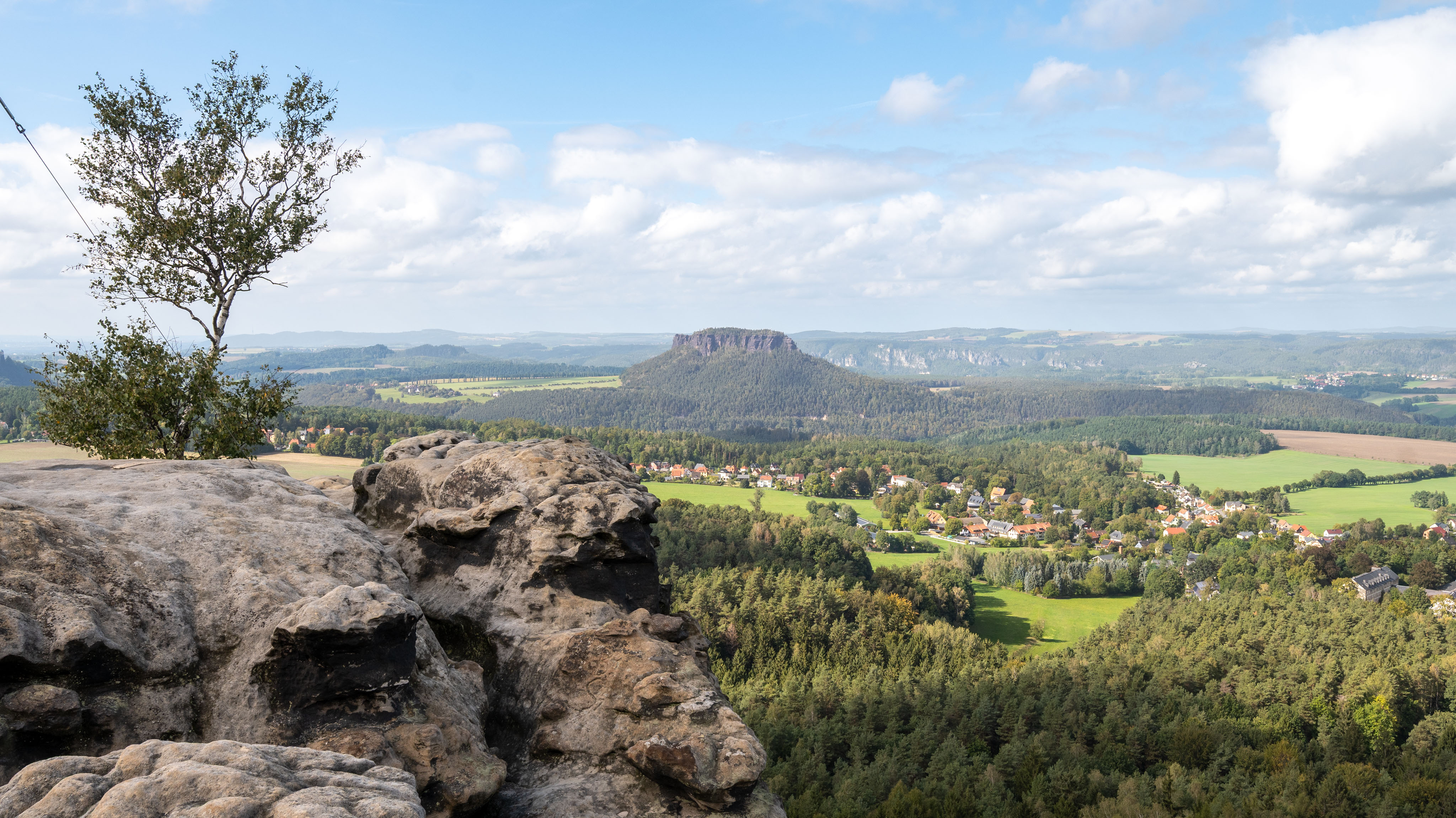 Blick vom Gohrischstein